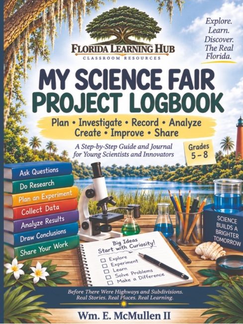 Cover of My Science Fair Project Logbook